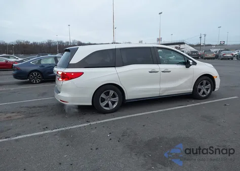 2019 Honda Odyssey Ex-L from USA, damaged, VIN 5FNRL6H75KB081827